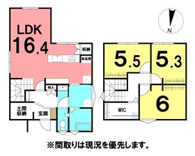 建物価格：2034.24万円
間取り：3LDK
建物面積：86.52㎡