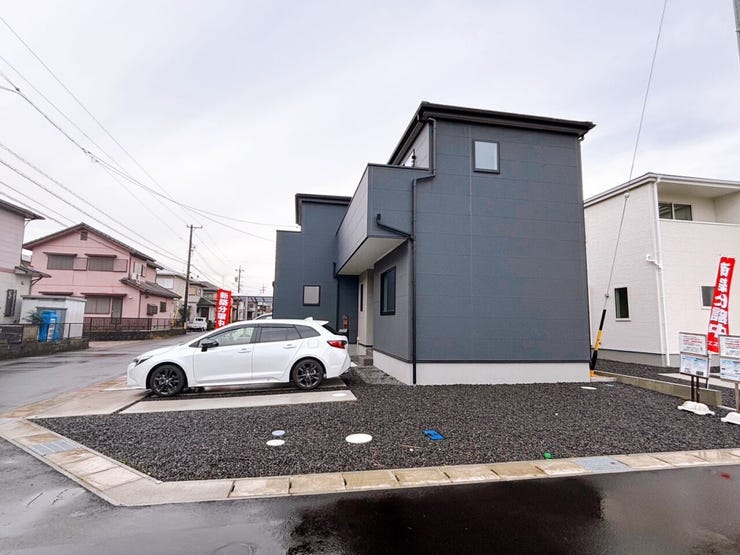 4号地は角地になります。