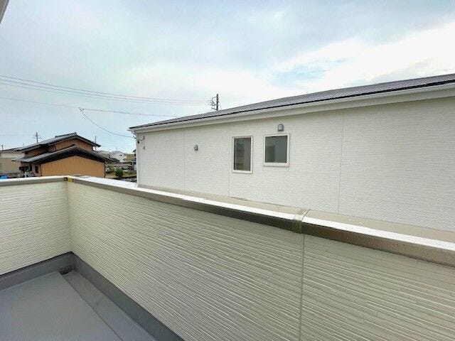 広々バルコニー