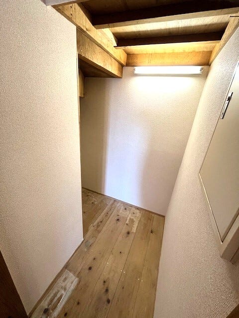 住宅には収納スペース多く、使い勝手良好です!