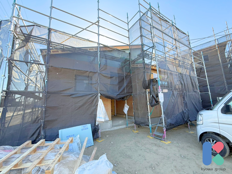 【外観】
建築中♪現地確認をご希望の際はお気軽にお問い合わせください!