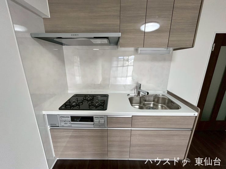 キッチンは小回りが利く動きやすいキッチンです”