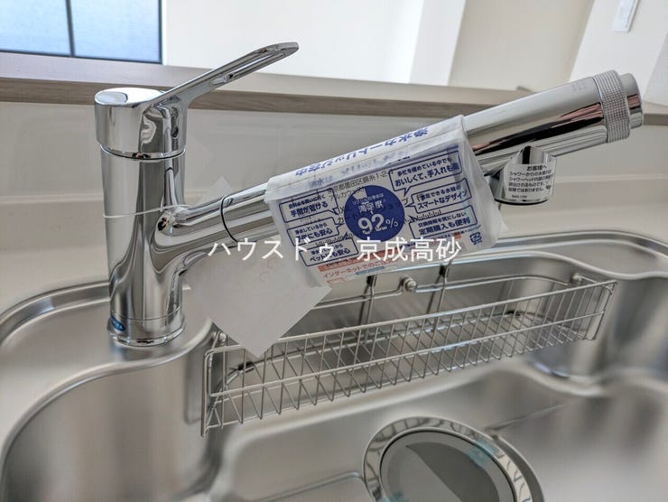 浄水器一体型水栓です。