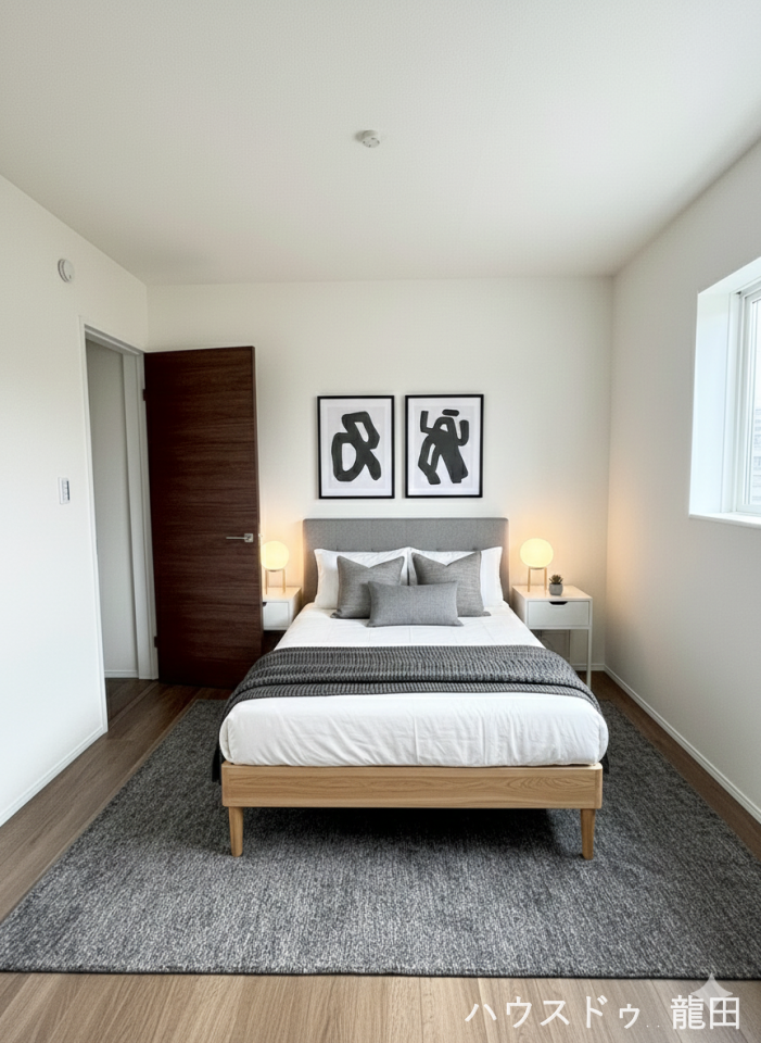 ■□■洋室■□■
自分だけの癒しの空間がもてますね。
※家具を入れたイメージ写真です