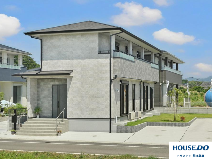 【外観】
季節の変化を感じながら子育てが出来る自然に囲まれた住宅地!