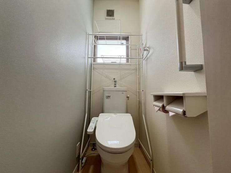 温水洗浄機能付きトイレ!