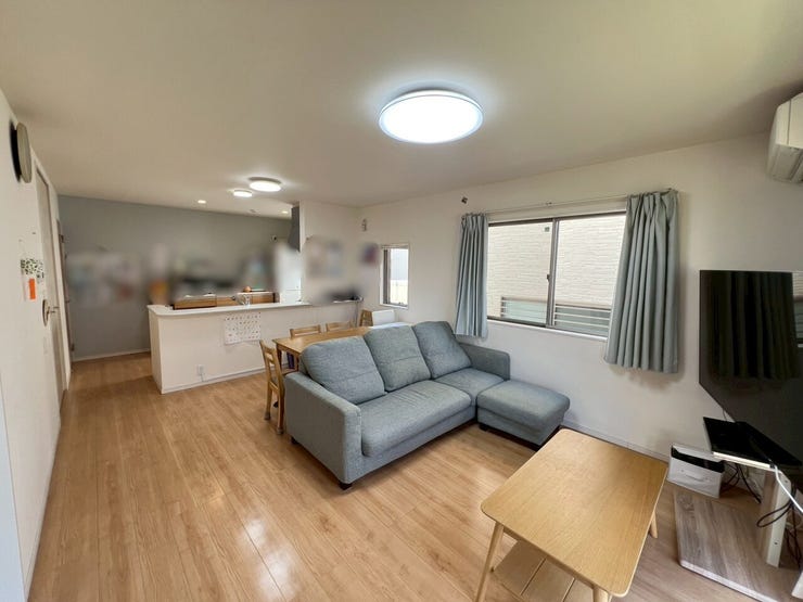 LDK16帖!ゆったりとしたリビングスペース。