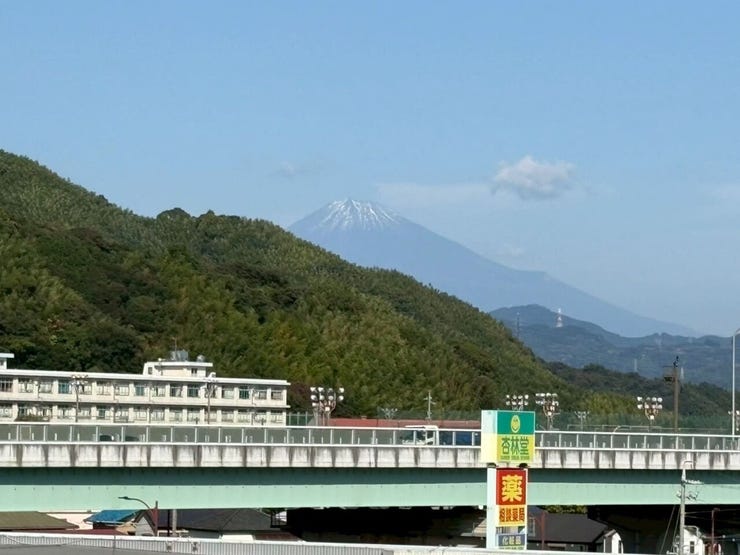富士山を眺めることができます♪
