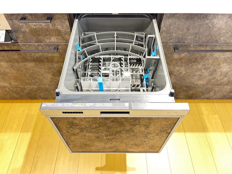 食洗機付きなので家事がはかどり、家族との時間が増えるのが嬉しいですね!