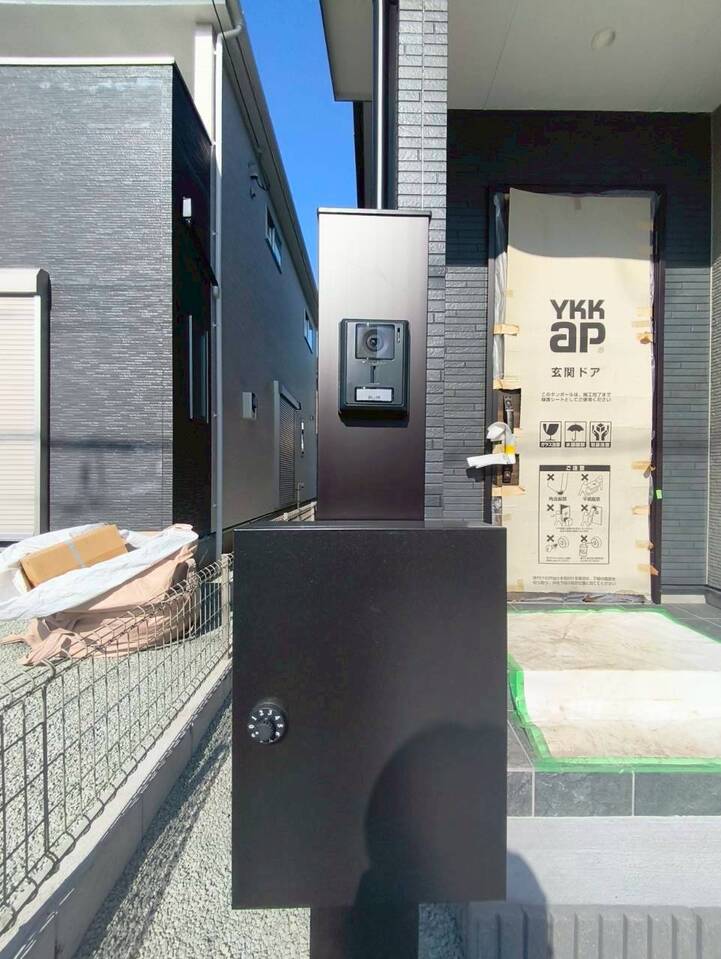 TVモニタ付きインターホンで夜間でも安心です