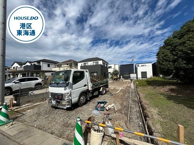 【外観】
名古屋市営バス 南陽町 停 徒歩約7分、イオン南陽店 徒歩約14分と生活しやすい住環境。名古屋市港区茶屋新田14期 全1棟の登場です。