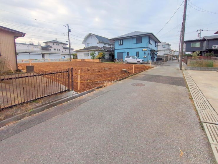 ◎前面道路:2号地(12/19撮影)