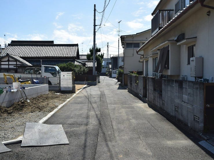 西側道路 2025.10.23