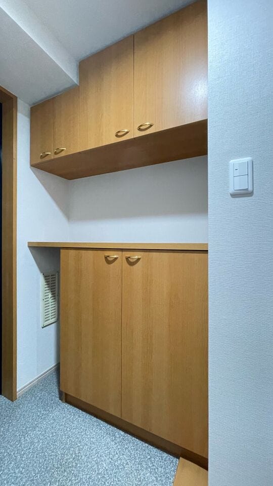 大きめのシューズボックスで、ついつい増えてしまう靴もきちんと収納できます