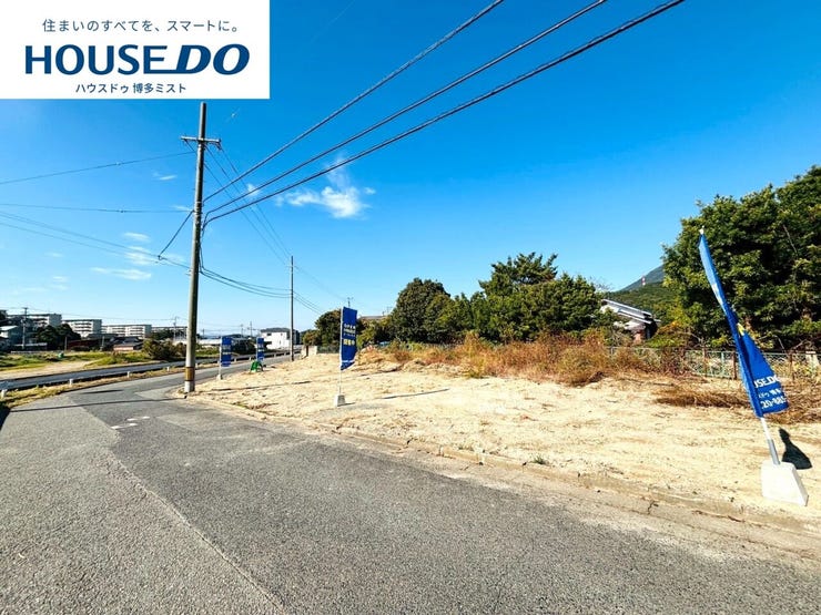 【糟屋郡宇美町障子岳 売地】2026年2月中旬までの期間限定販売*注文住宅をご検討の方にオススメ。お好きな建築メーカーで建てられます。