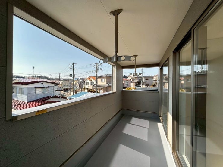 見てください、、嬉しいインナーバルコニーです。