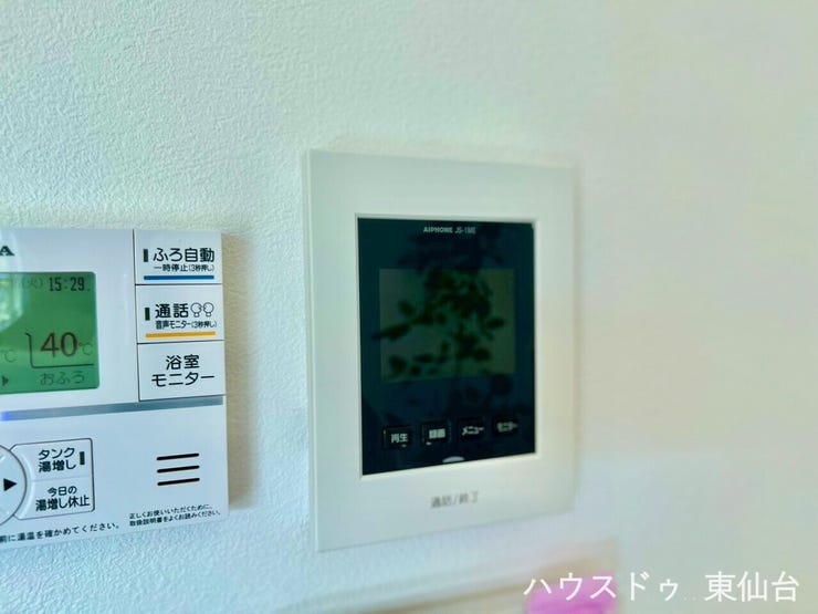 通話・呼出・メニュー操作が簡単に行えるコントロールパネルを採用。ご家族間の連絡や来客対応もラクラクで、安心の住環境をサポートします