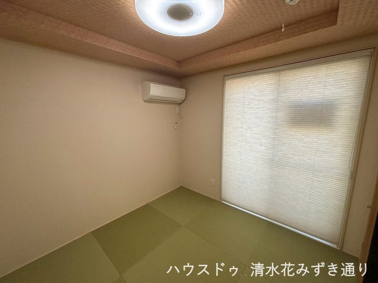 1F4.5帖和室・・・来客用の寝室として子供の遊び場として様々な活用の仕方のできる、汎用性の高い和室の空間でリラックス(*^^*)