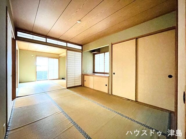 1階和室。北側から撮影。