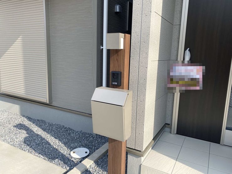 TVモニターホン+ポスト