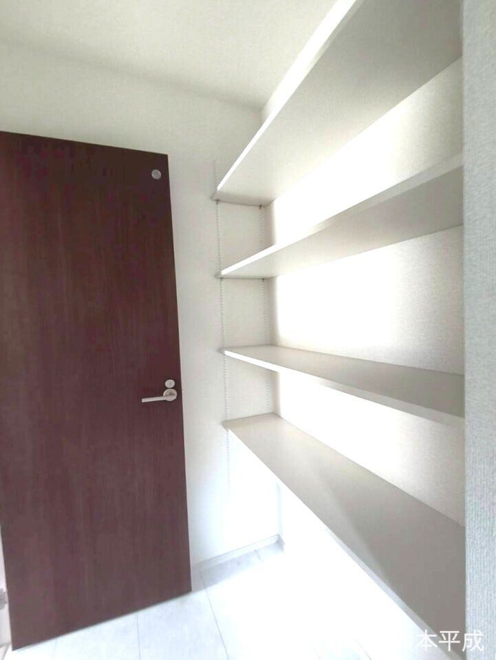 物を出し入れしやすい、使いやすい収納スペースです