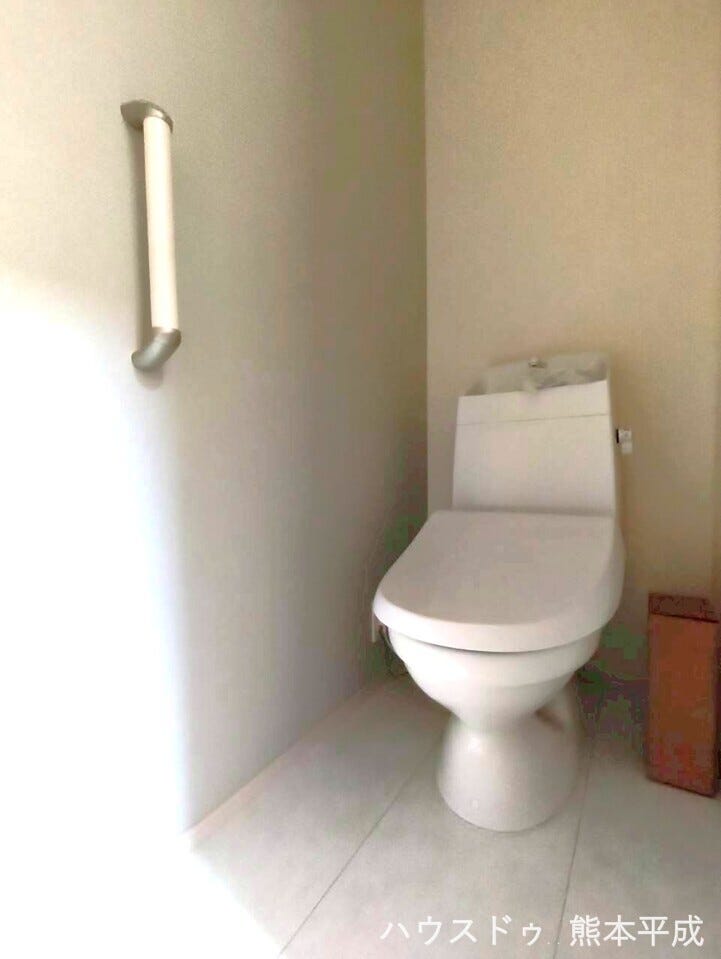 冬の寒い日も暖かい温水洗浄便座です