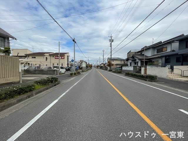 ≪南側東向き≫
広々としていて、街並みが開放的で圧迫感がありません。