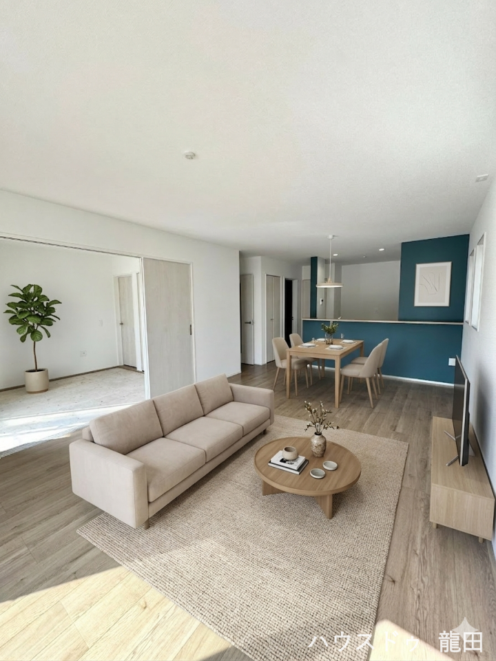 【リビング】
■□■リビング■□■
LDK18.1帖
※家具を入れたイメージ写真です