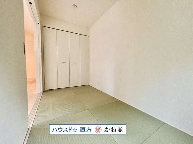 1階和室(4帖)クローゼットがあります