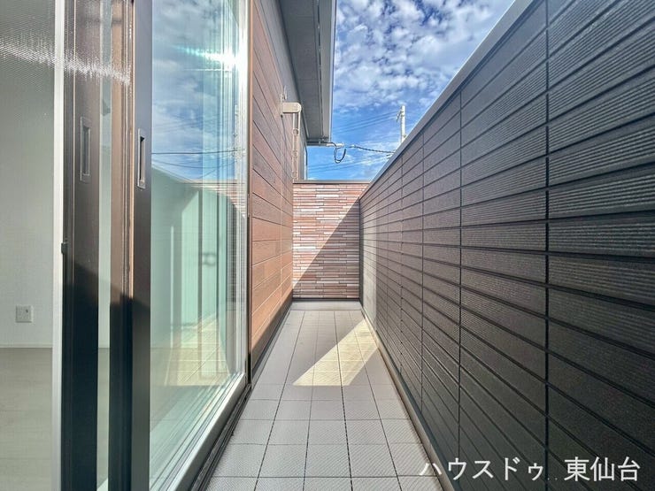 このくらいのバルコニーが重宝しますね♪