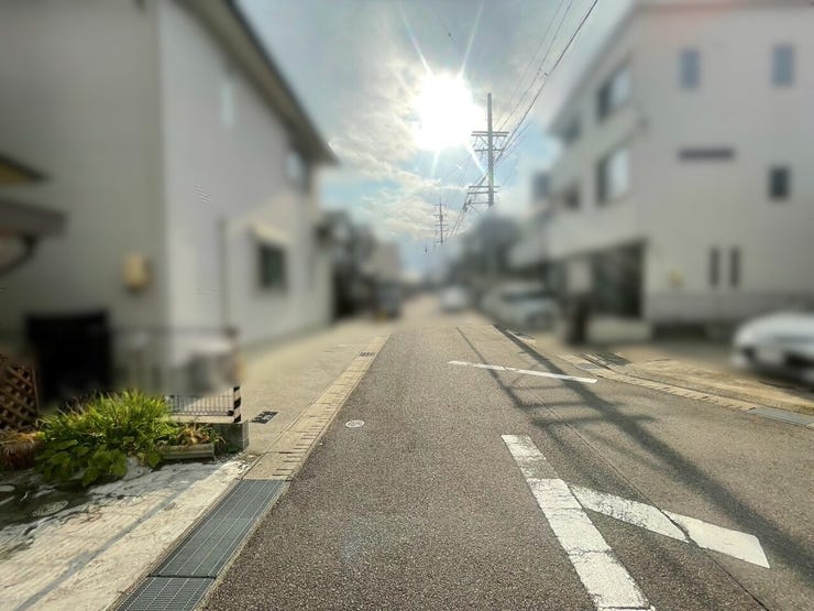 *前面道路*