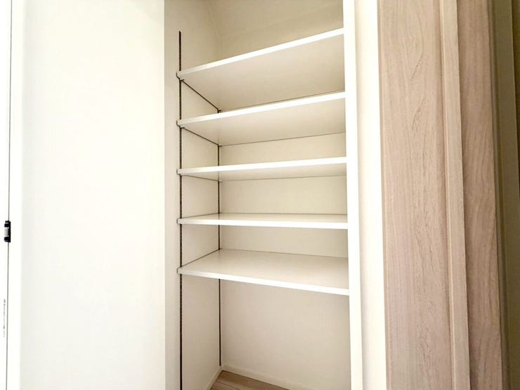 3F:収納付きの廊下スペース