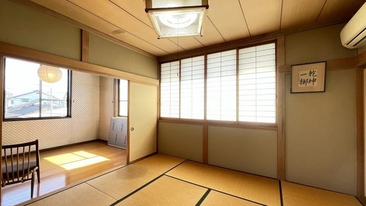 2階の和室は洋室が隣接しています!
