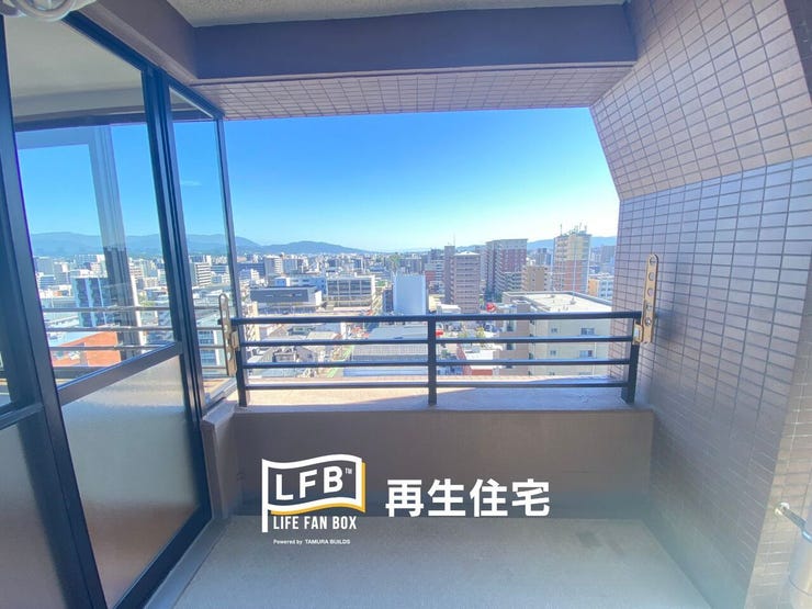 最上階の14階部分につき、眺望良好!