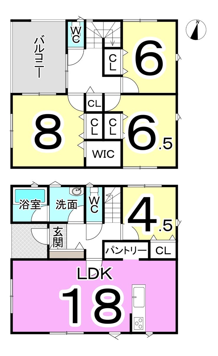 【間取り】
現地で陽当たりや周りの環境を実際に確かめてみましょう♪お気軽にお問い合わせ下さい♪
