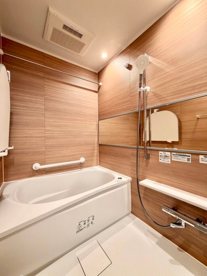 追い炊き機能が付いた経済的なユニットバスが魅力です