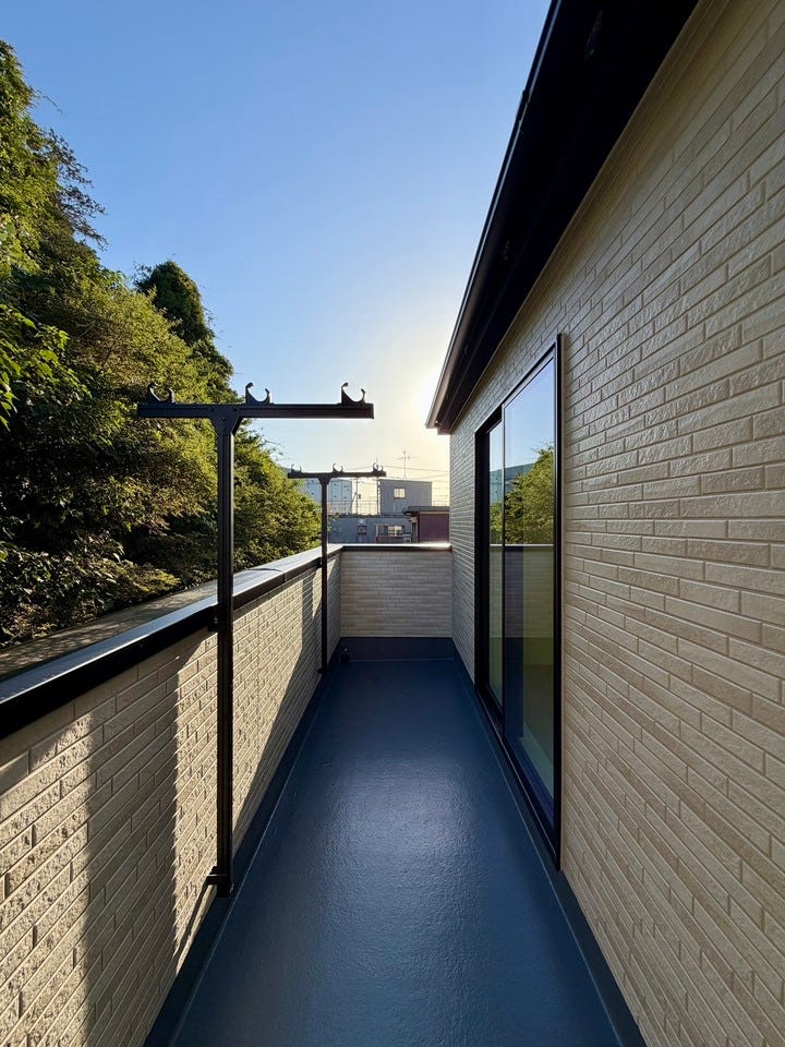 採光と通風のバランスがほどよく、晴れた日には洗濯物が良く乾きます。