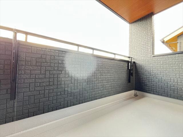 大型バルコニー付きでお洗濯もらくらく。