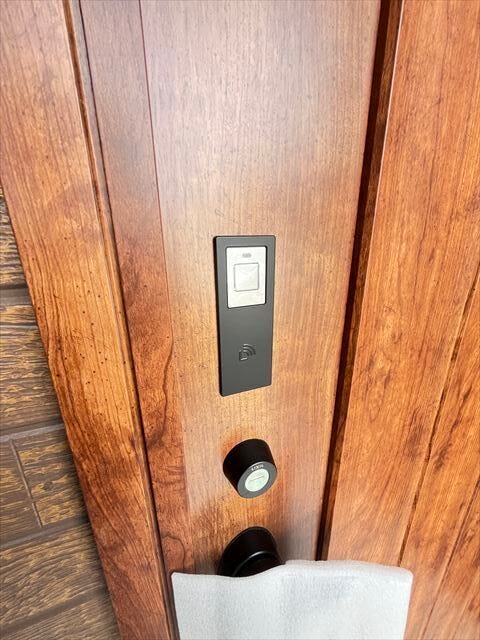 施錠・開錠がスムーズなスマートキー。