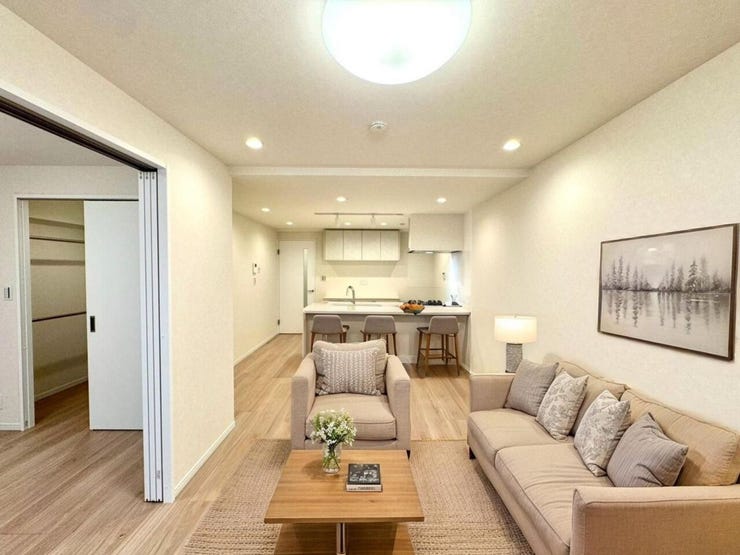 【Living】こちらの画像はAIによる家具イメージです。お部屋の雰囲気を感じてみてください♪