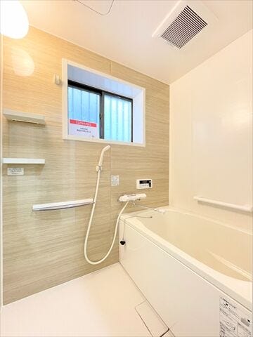 追い焚き機能付き!生活時間の違う家族には便利です◎