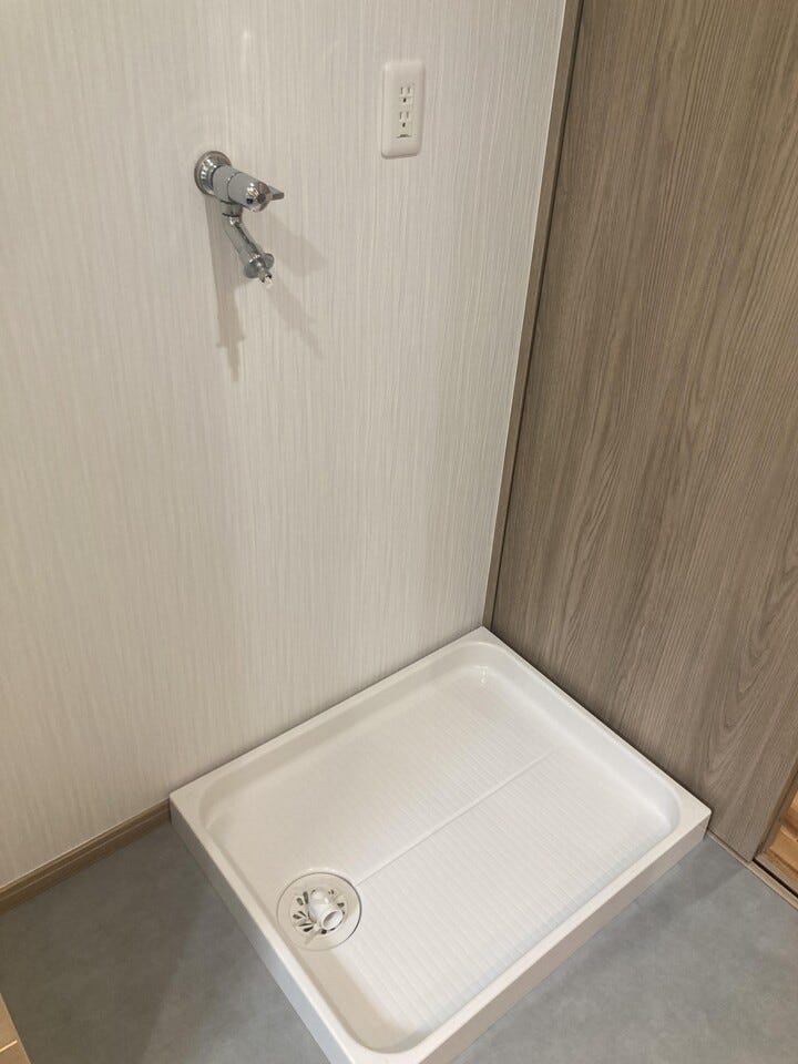 【洗濯機置き場】