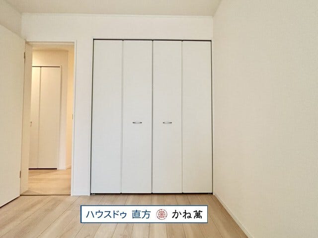 収納力のあるクローゼット