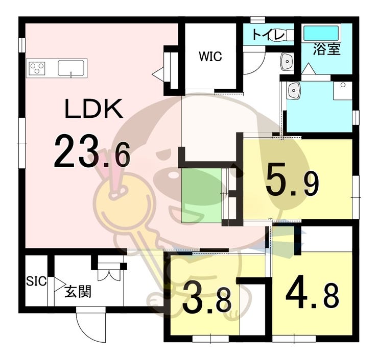 【間取り】
現況を優先します