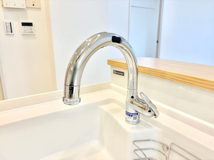 便利な浄水機能付タッチレス水栓♪