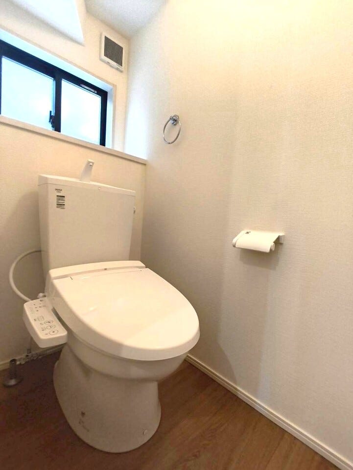 冬の寒い日も暖かい温水洗浄便座です