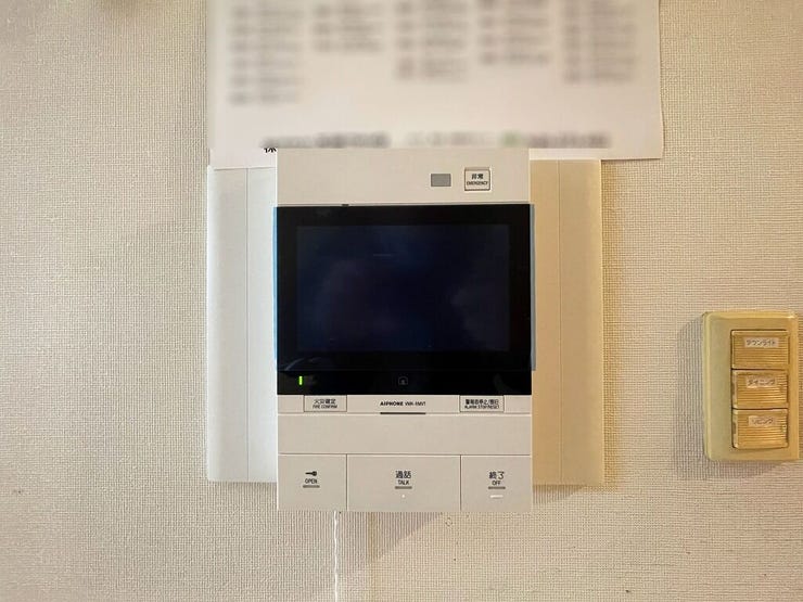モニター付きインターホン