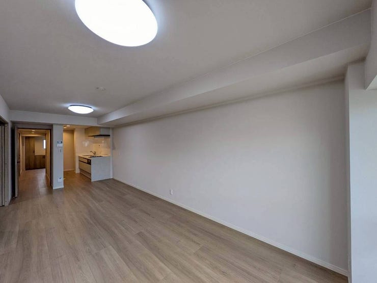 16.4帖のLDKは室温の調整がしやすく、電気代の節約にも電気代や光熱費の節約にもつながります♪