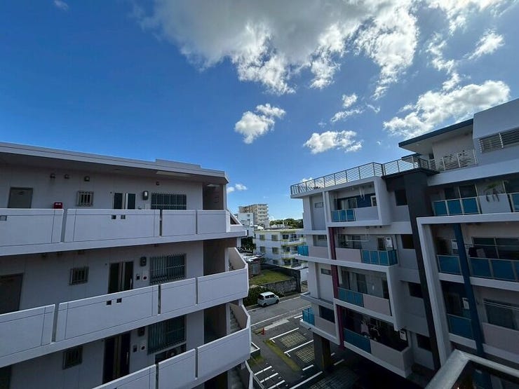 バルコニーからの眺望になります