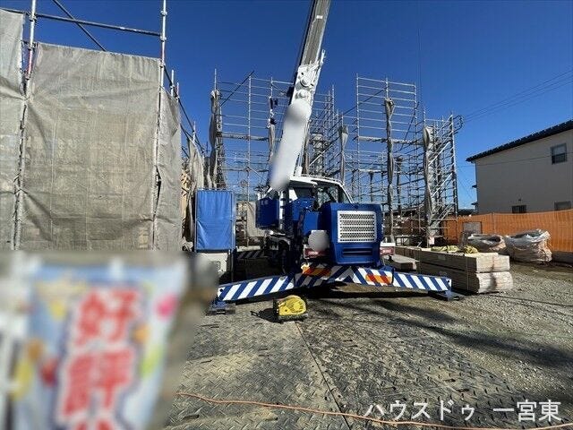 お家を支える大切な土台です!お家の形が早く見たいですね!